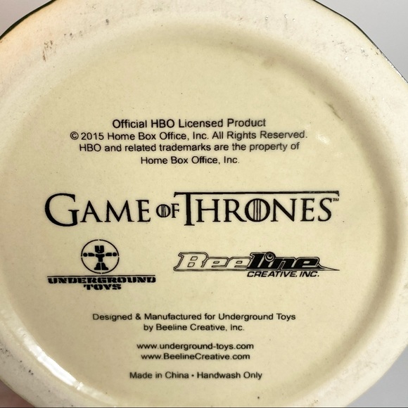 Game of Thrones House Targaryen Ceramic Stein - Picture 6 of 6